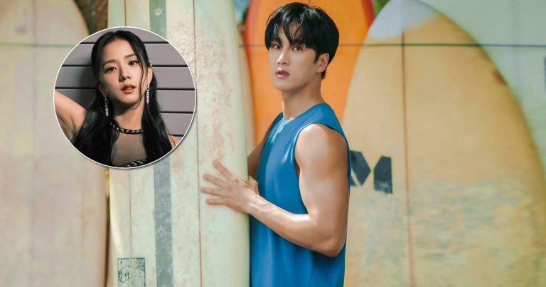 Ahn Bo Hyun Becomes The Surfer Boy Of Our Dreams As He Strips Off His Clothes Flaunting His Ripped Physique, Veiny Arms & More; Netizens Imagine Jisoo Singing ‘My Love Is On Fire’!